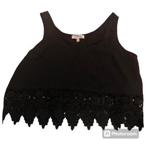 Crop Top Monteu LA Black Medium